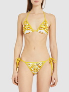 DOLCE & GABBANA Maiolica Printed Bikini Set