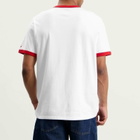 Levi's Men's England Retro Ringer T-Shirt in White