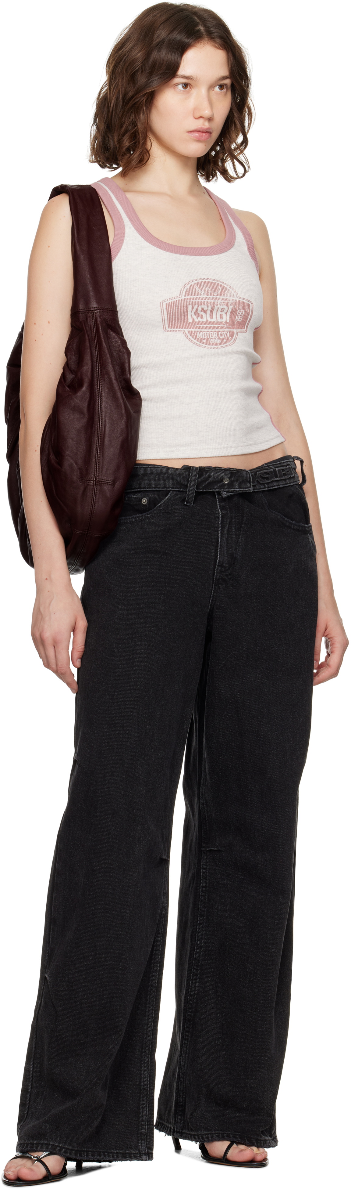 Ksubi Black Ksuper Flip Jeans