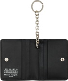 Maison Margiela Black Keyring Bifold Card Holder