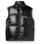 Moncler - Banker Slim-Fit Quilted Shell Down Gilet - Black