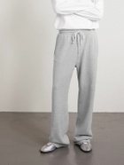 The Elder Statesman - Daily Cotton and Cashmere-Blend Jersey Sweatpants - Gray