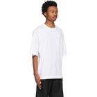 Dries Van Noten White Cotton Oversized T-Shirt