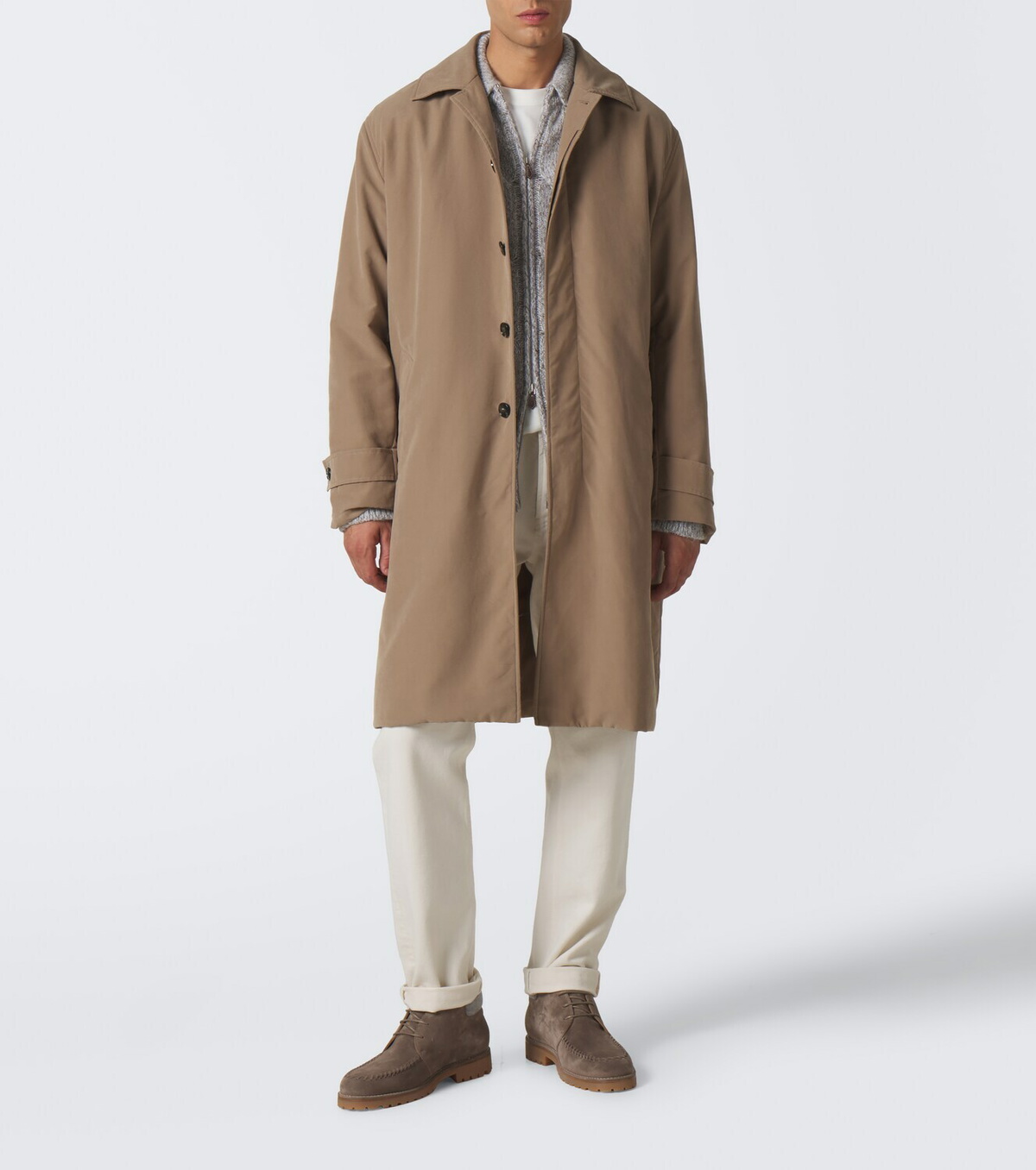Eleventy Suede desert boots