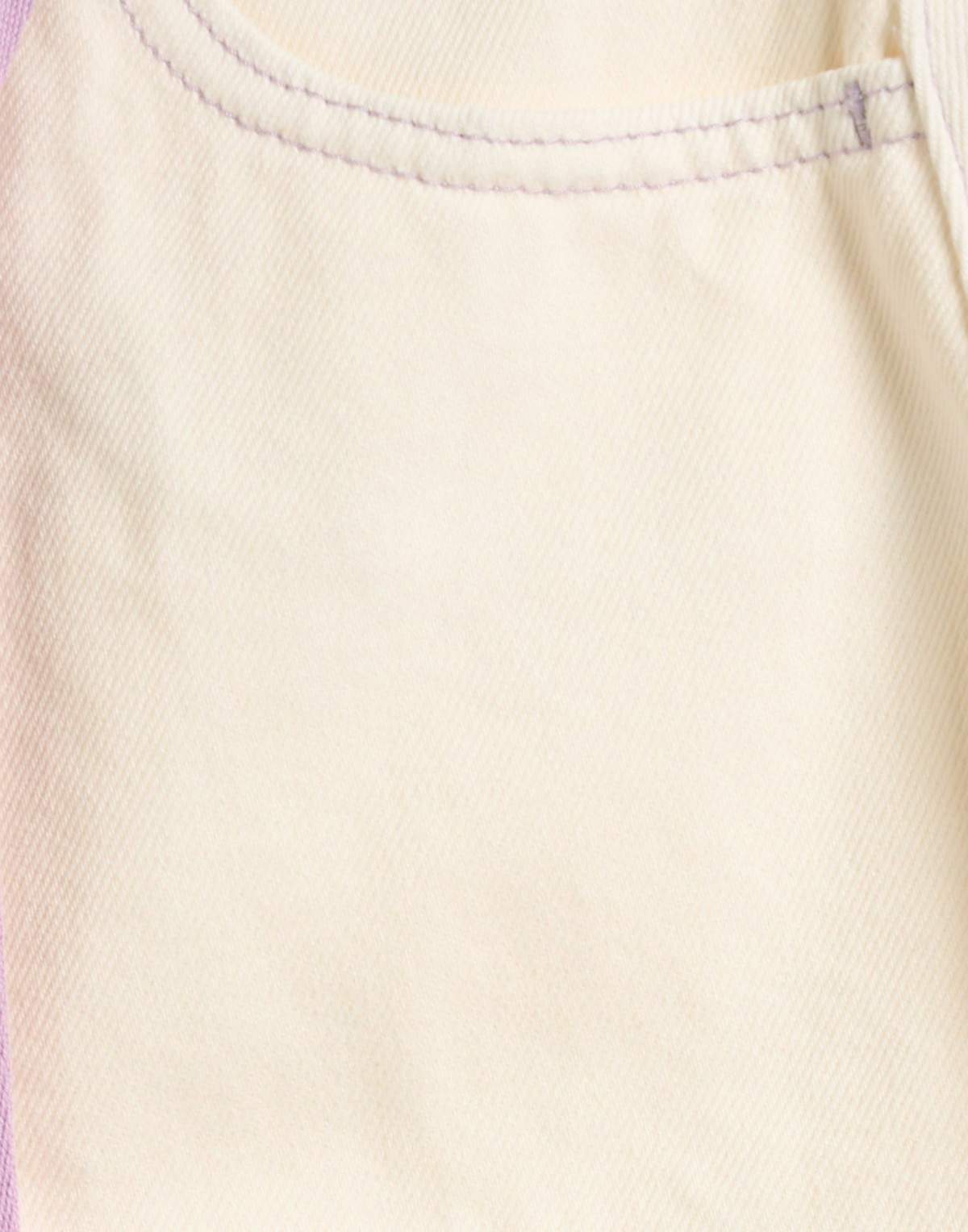 Icon Denim Womens Denim skirt Ivory