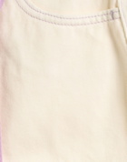 Icon Denim Womens Denim skirt Ivory