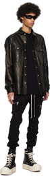 Rick Owens Black Mastodon Cargo Pants