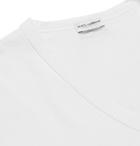 Dolce & Gabbana - Stretch-Cotton Jersey T-shirt - White