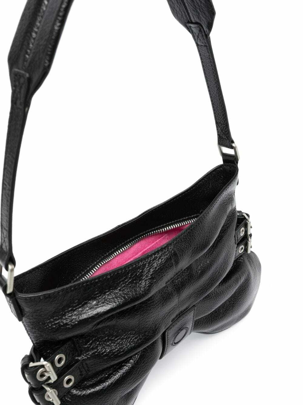 Blumarine Gold Leather Shoulder Women Bag main image 1