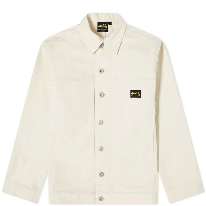 Photo: Stan Ray Men's Box Jacket in Natural Drill