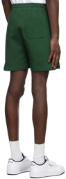Drôle De Monsieur Green Logo Shorts