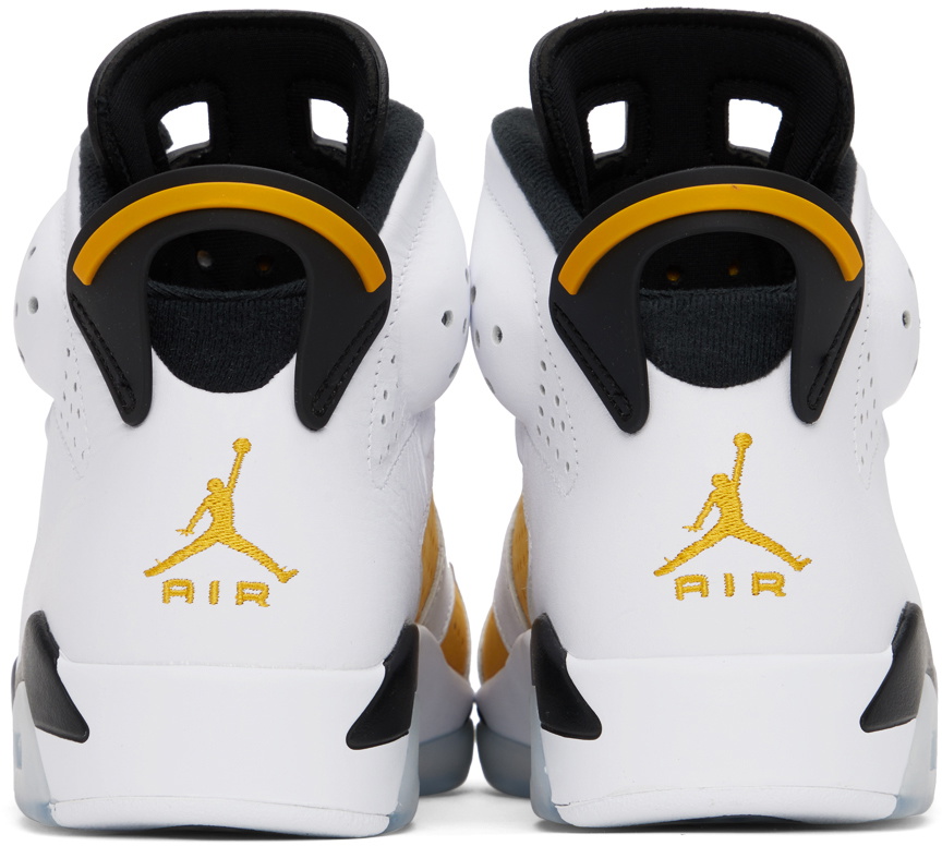 Nike Jordan Yellow Air Jordan 6 Retro Sneakers Nike Jordan Brand