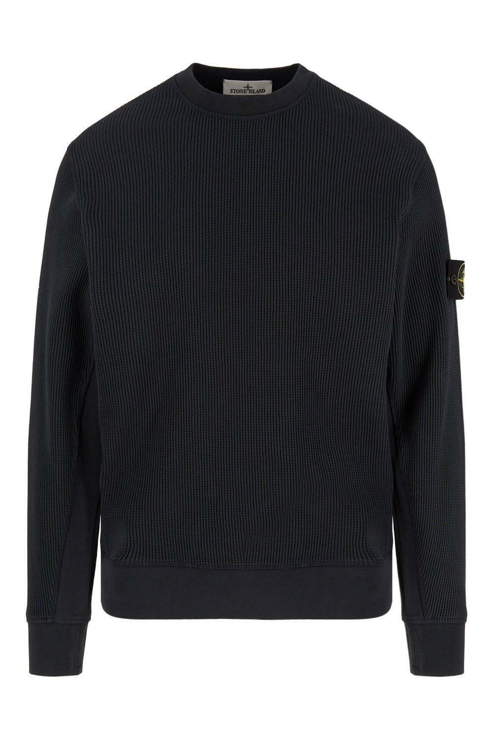 Stone Island Compass-patch Crewneck Jumper Stone Island