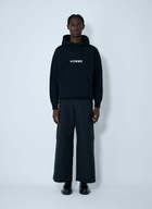 Comme des Garçons Homme Embroidered Logo Hooded Sweatshirt