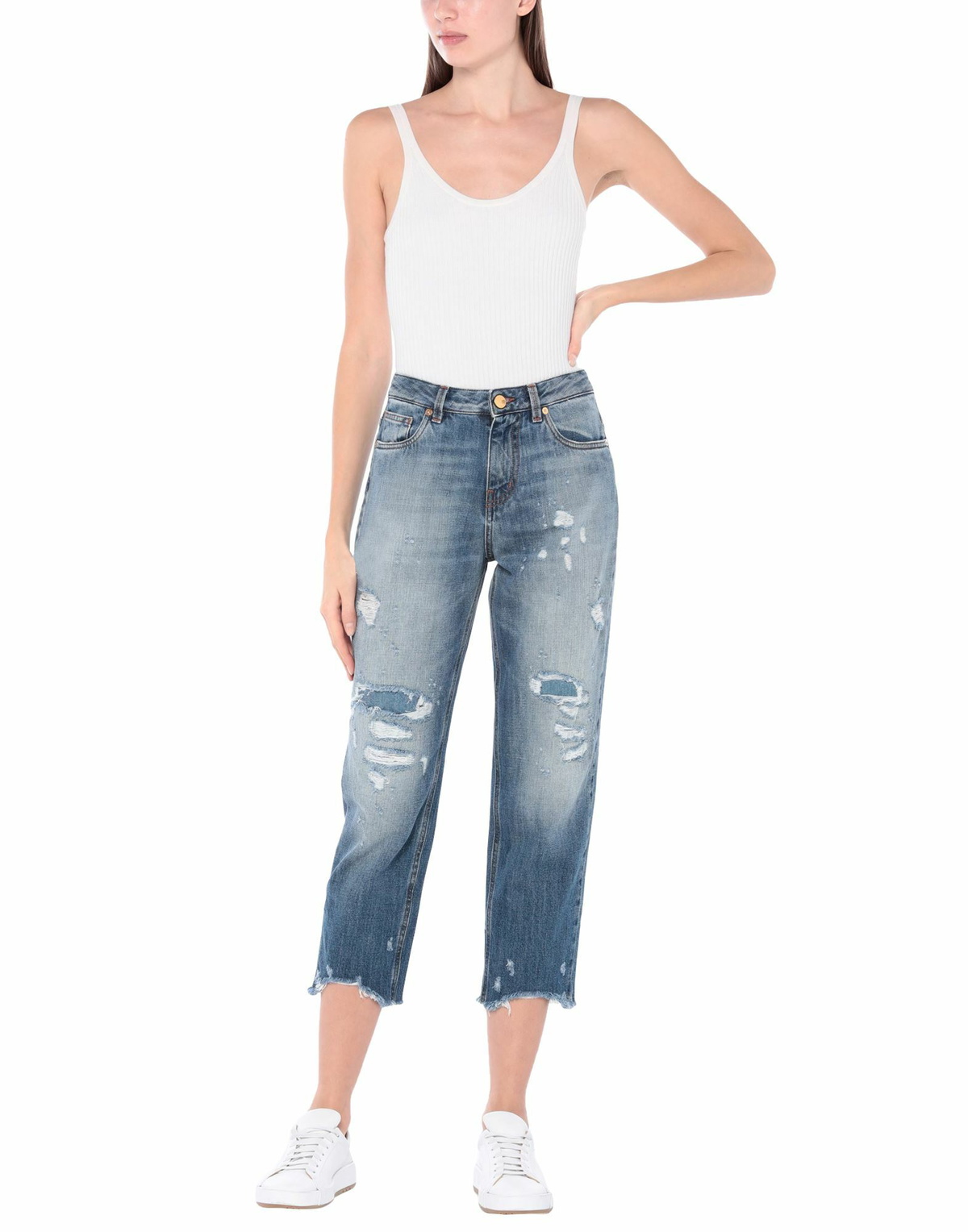 Pt Torino Womens Jeans in Blue