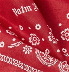 Palm Angels - Printed Cotton Bandana - Red