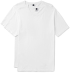 NN07 - Two-Pack Pima Cotton-Jersey T-Shirts - Men - White