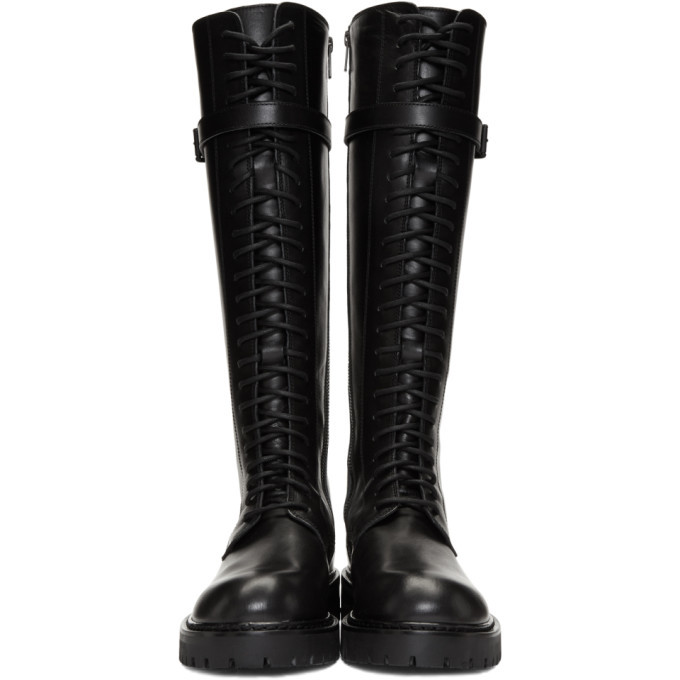 Ann demeulemeester 2024 lace up boots