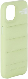 Urban Sophistication Green 'The Puffer' iPhone 13 Case