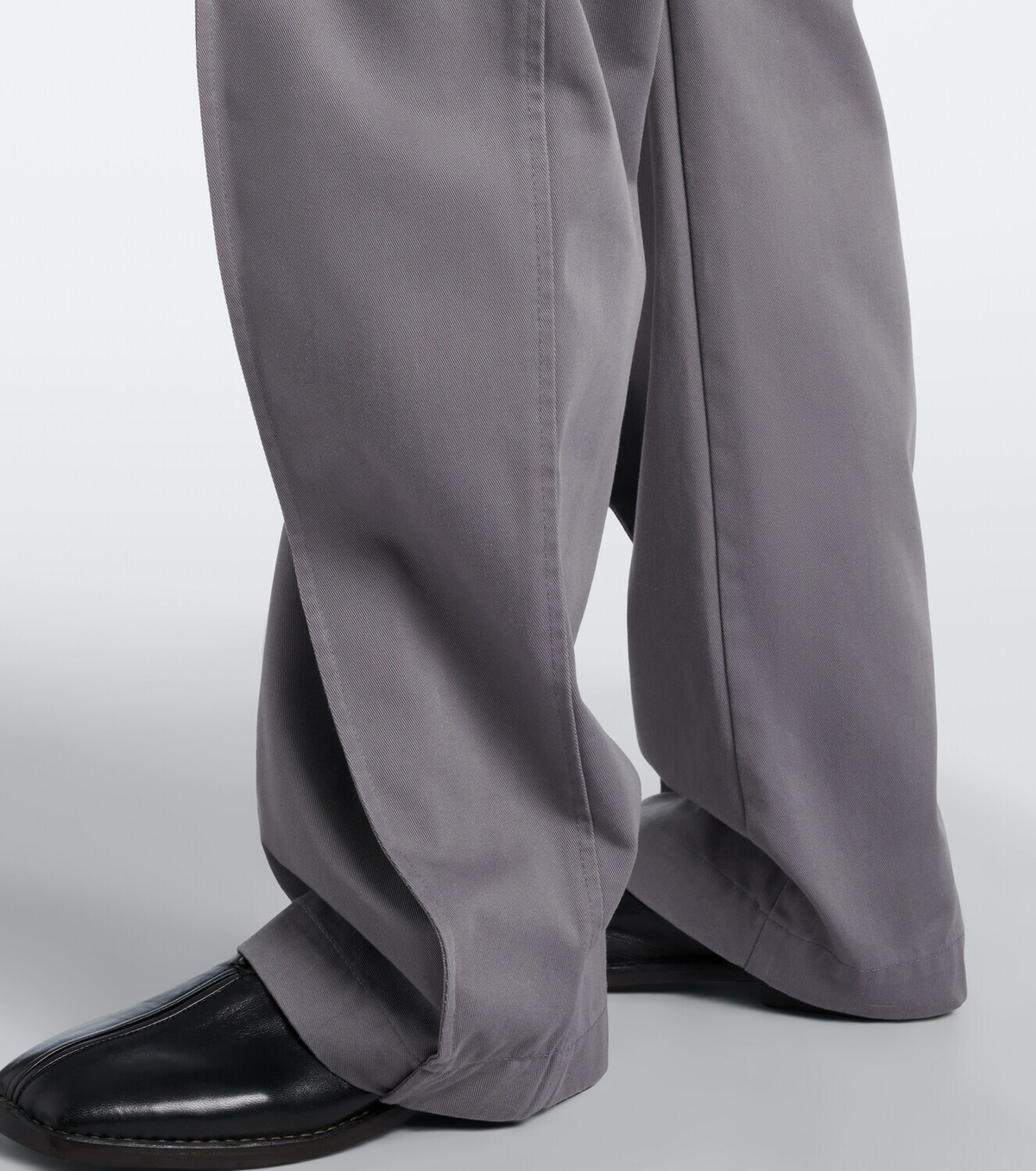 Lemaire Belted twill wide-leg pants