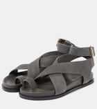 A. Emery Jalen suede sandals