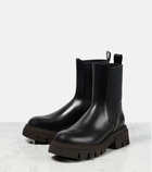 Brunello Cucinelli Embellished leather Chelsea boots