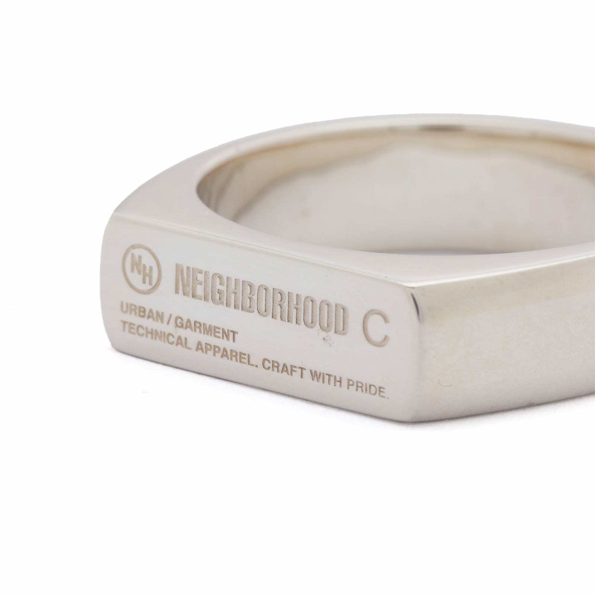 Neighborhood Men's Signet Ring in Silver