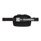 Dsquared2 Black Canvas Bum Bag