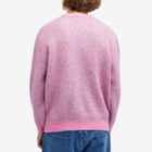 Carne Bollente Men's Mon Amour Toujours Crew Knit in Pink