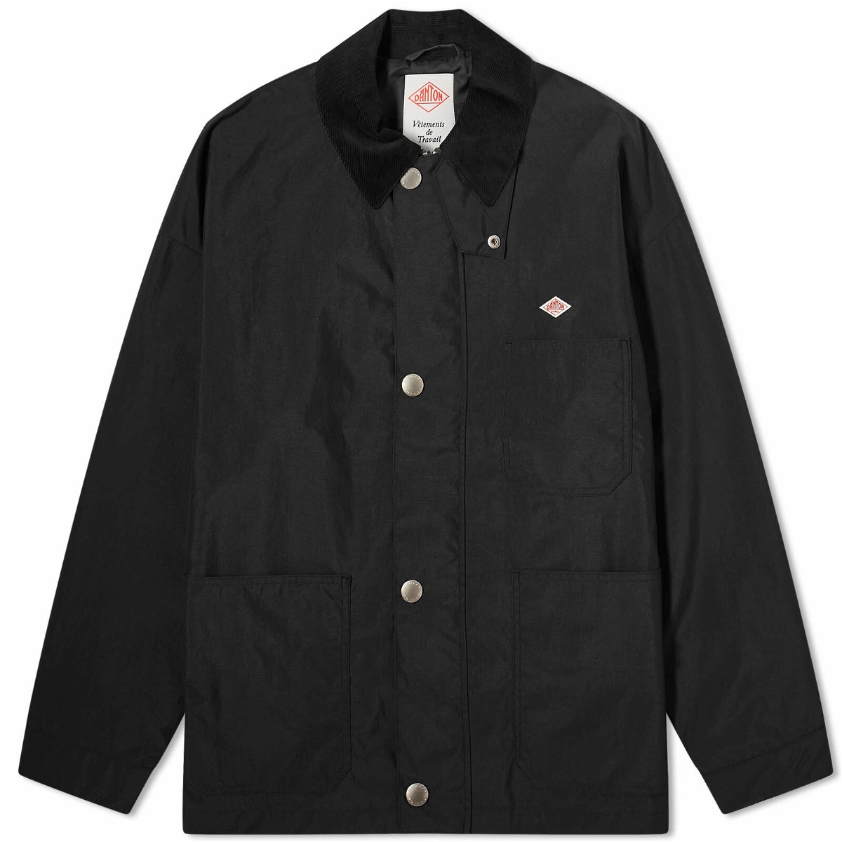 Photo: Danton Men's Nylon Coverall Jacket in Black