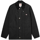 Danton Men's Nylon Coverall Jacket in Black