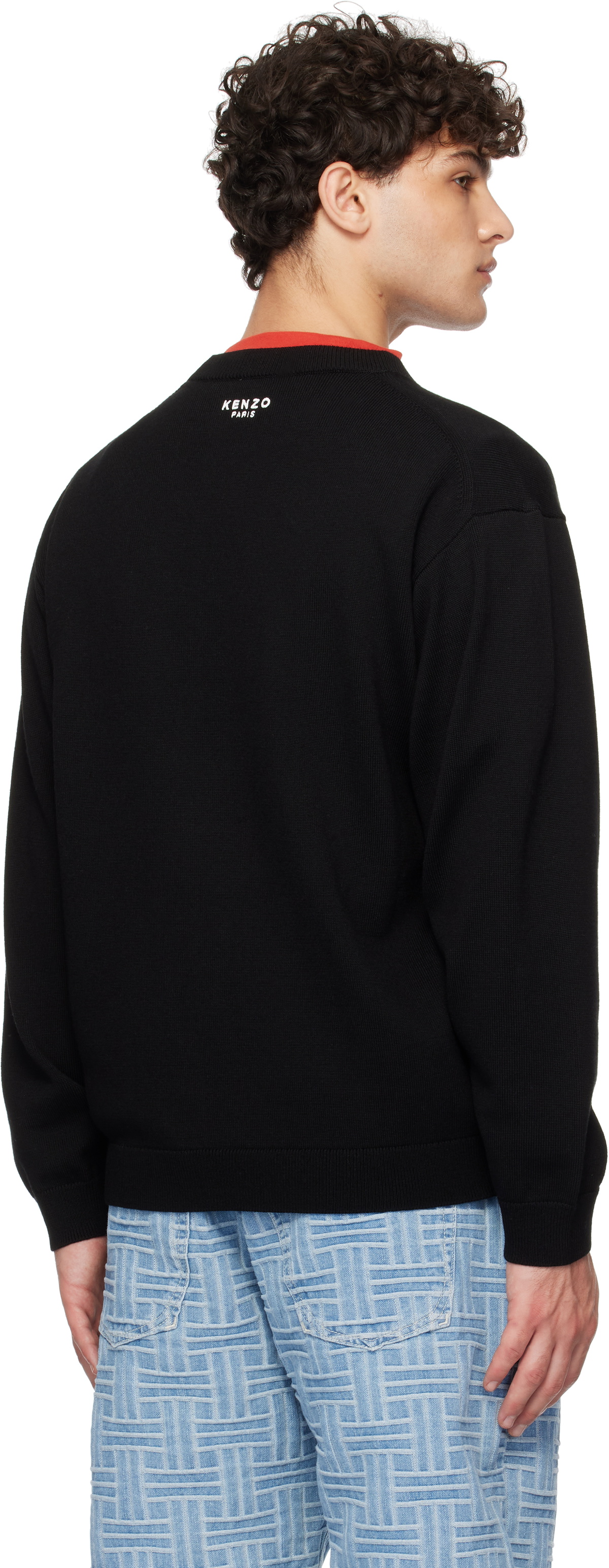 Kenzo Black Kenzo Paris Pop Sweater