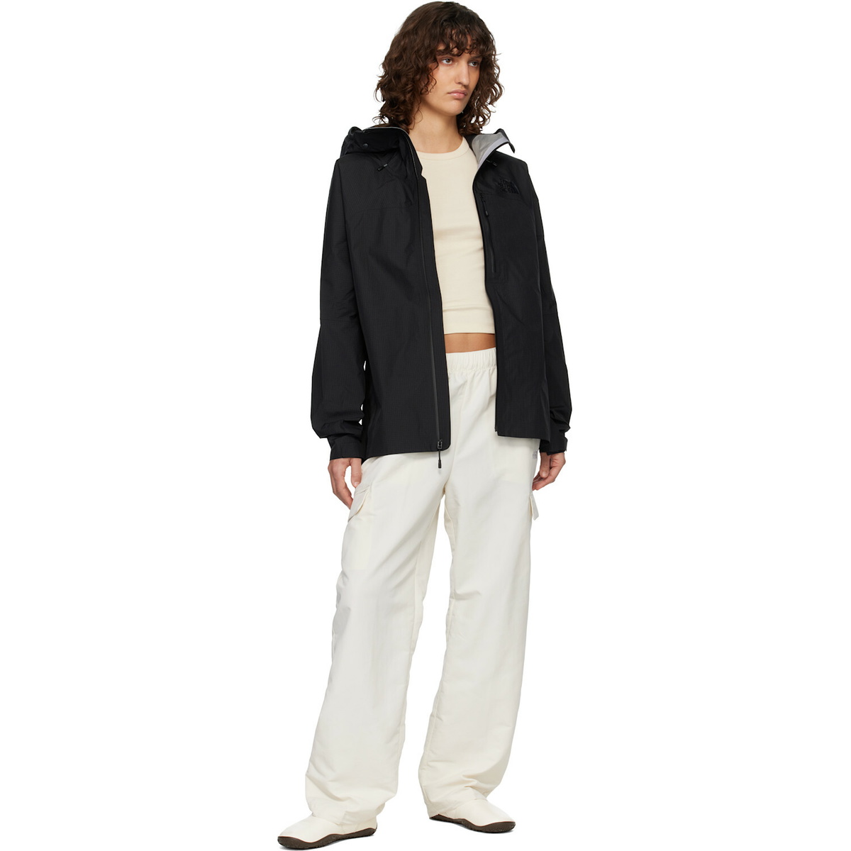 The North Face White TNF Easy Wind Cargo Pants