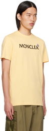 Moncler Yellow Flocked T-Shirt