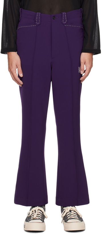 Photo: NEEDLES Purple Western Leisure Trousers