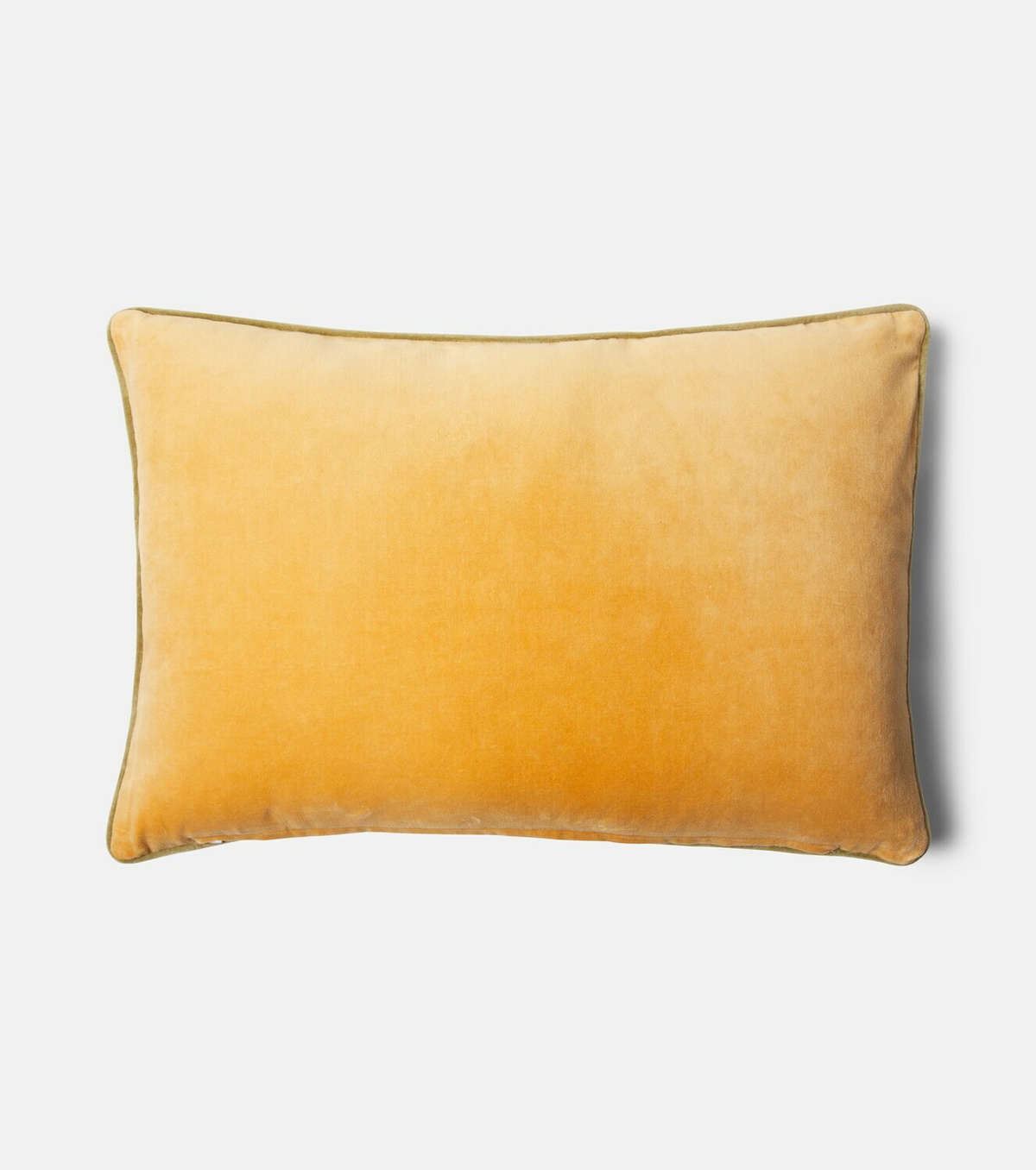 Les-Ottomans Embroidered cotton velvet cushion