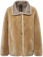 BLANCHA Reversible Shearling Coat