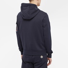 Moncler Men's Pocket Zip Hoody in Navy