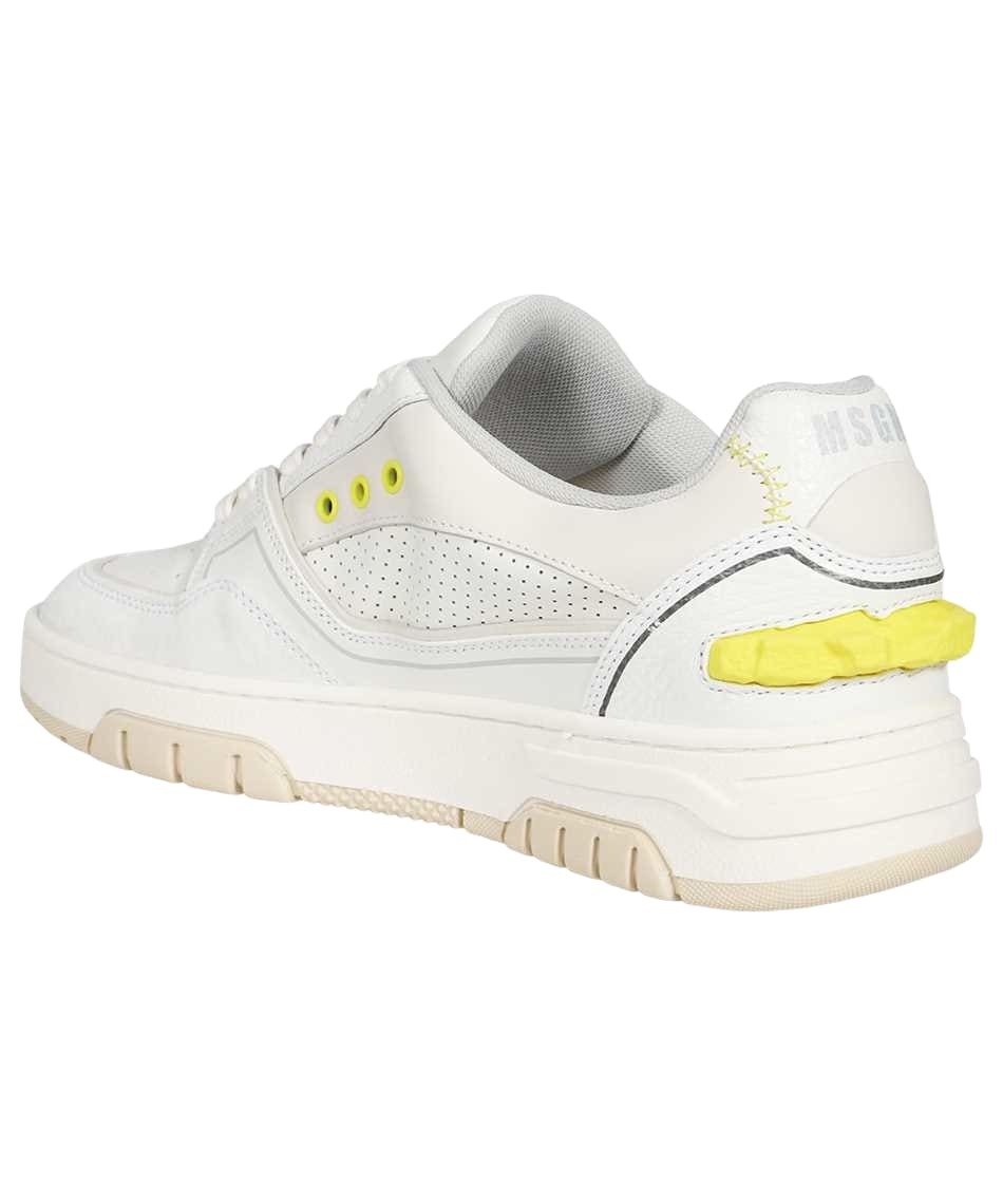 MSGM Leather Low-top Sneakers