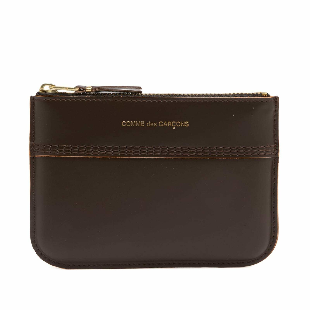 小物 COMME DES GARCONS ZIPPER PULL SA8100ZP Comme des Garçons Pocket Zipper Pull Mini Pouch - Black – Kith