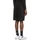 Y-3 Black Nylon Mixed Shorts