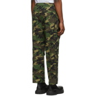 Juun.J Khaki Camouflage Cargo Pants