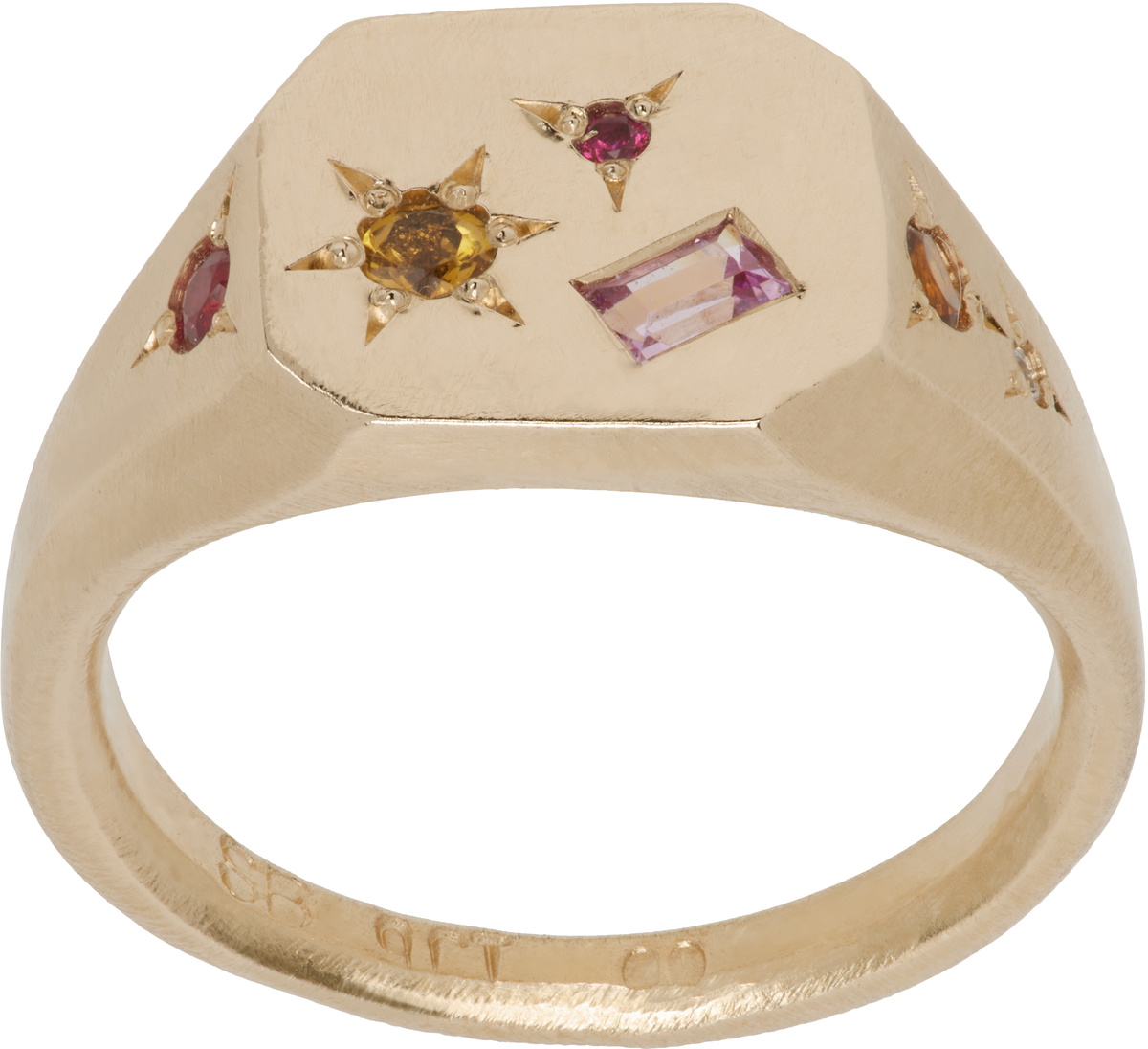Seb Brown Gold Difficult Ring
