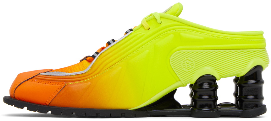 Nike Yellow & Orange Martine Rose Edition Shox MR4 Sneakers Nike