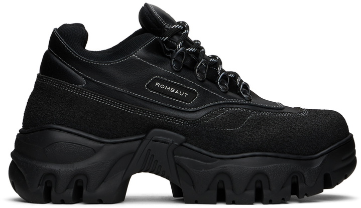 Photo: Rombaut Black Boccaccio II Asfalto Sneakers