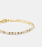 Suzanne Kalan 18kt gold bracelet with diamonds