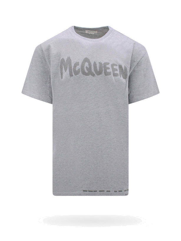 Photo: Alexander Mcqueen   T Shirt Grey   Mens