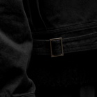 FrizmWORKS Men's British Battle Trucker Jacket in Black