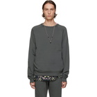 Dries Van Noten Grey Heard Sweatshirt