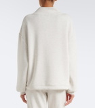 Varley Betsy draped jersey sweatshirt